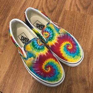 VANS Tie Dye Canvas Sneakers
